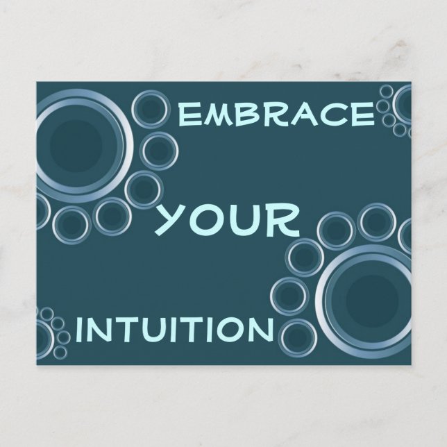 intuition postcard (Front)