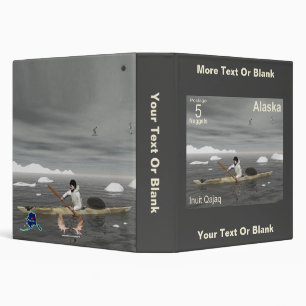 Inuit Kayak - Alaska Postage Binder