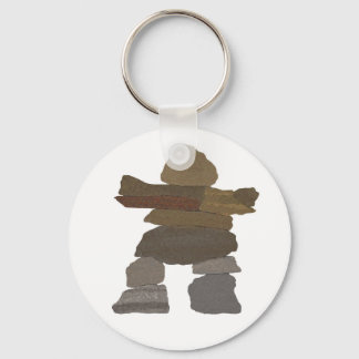 Inukshuk Keychain