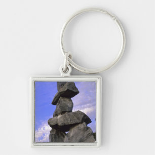 Inukshuk, Northwest Territories, Canada Keychain
