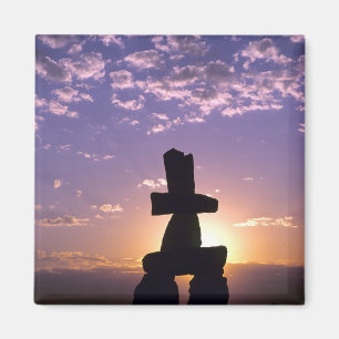 Inukshuk Northwest Territories, Canada Magnet