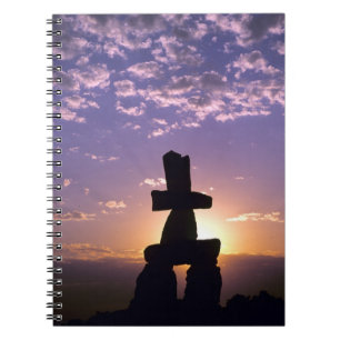 Inukshuk Northwest Territories, Canada Notebook
