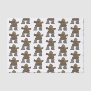 Inukshuk Tissue Paper