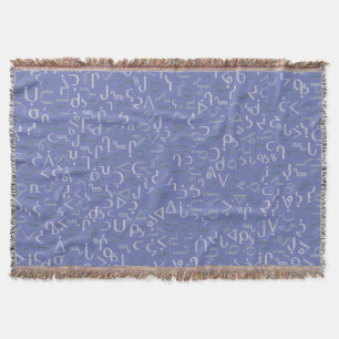 Inuktitut Throw Blanket
