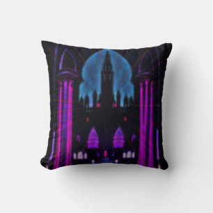 Inumbrate Citadel Throw Pillow