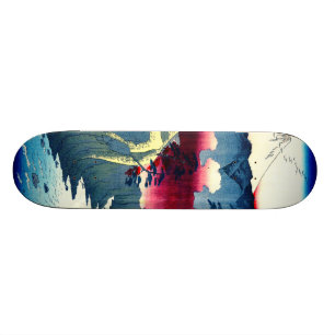 Inume Pass Kai Province Japan 1858 Skateboard
