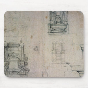 Inv. 1859 6-25-545. R.  Designs for tombs Mouse Pad