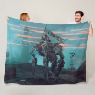 INVADERS from SPACE Fleece Blanket