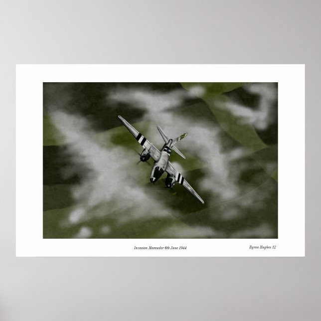 Invasion Marauder 1944 Poster (Front)