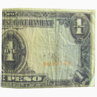 Invasion Money ~ Binder 2 inch