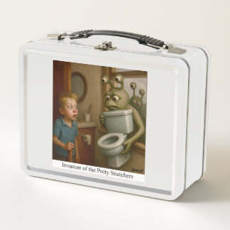 Invasion of the Potty Snatchers Metal Lunch Box