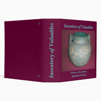 Inventaire rouge de Jardinier d'aile de classeur