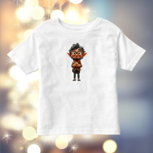 Inventor Christmas Elf Toddler's Tee
