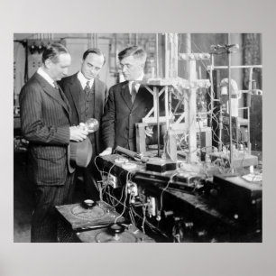 Inventor Guglielmo Marconi, early 1900s Poster