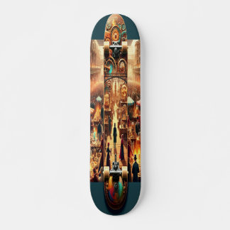 "Inventor's Revelry: Victorian Fair Skateboard Dec