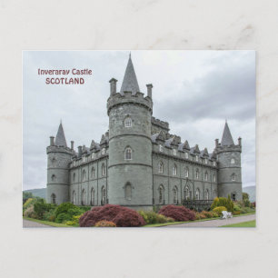Inveraray Castle Scotland Postcard