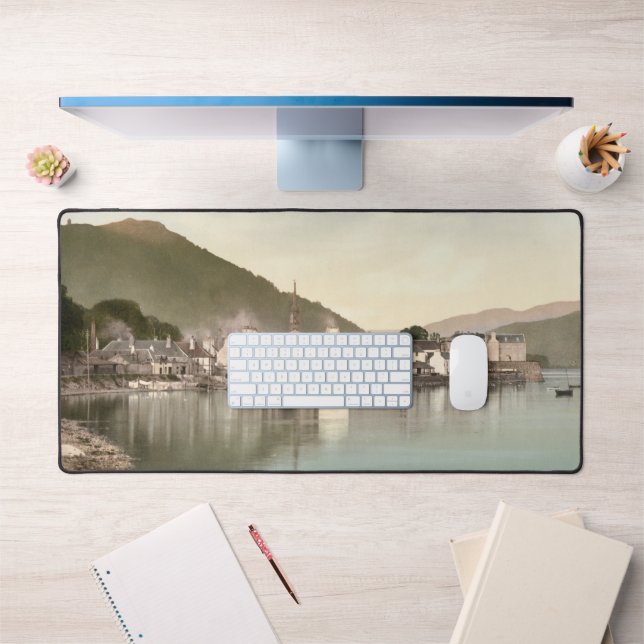 Inverary I Argyll and Bute Scotland archival print Desk Mat (Office 1)