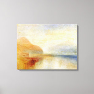 Inverary Pier, Loch Fyne, Morning, c.1840-50 (oil Canvas Print