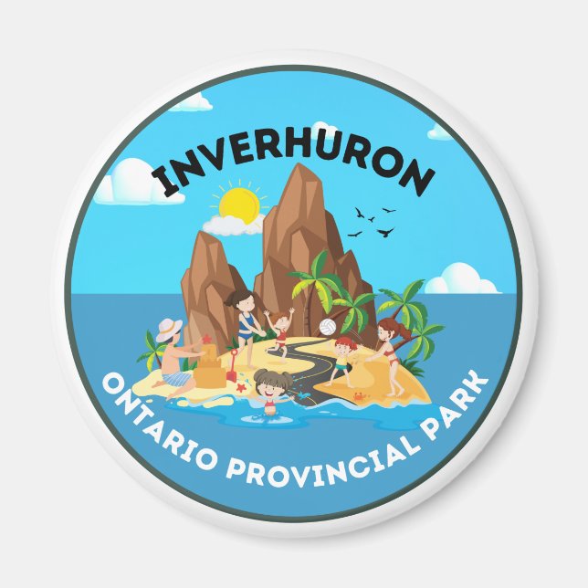 Inverhuron Ontario Provincial Park Magnet (Front)