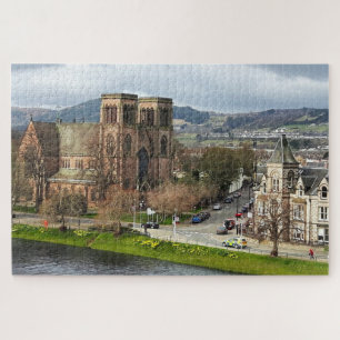 Inverness - Capital of Scottish Highlands Jigsaw Puzzle