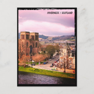 Inverness - Capital of Scottish Highlands Postcard