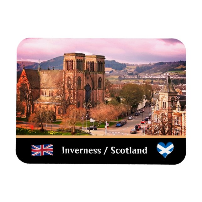 Inverness - Capital Scottish Highlands Magnet (Horizontal)