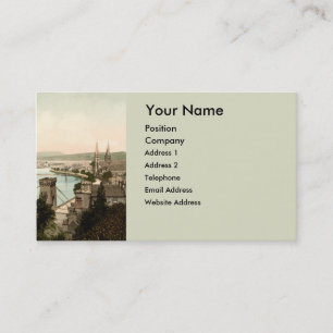 Inverness from the Castle, Scotland Business Card