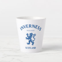 INVERNESS Scotland Latte Mug