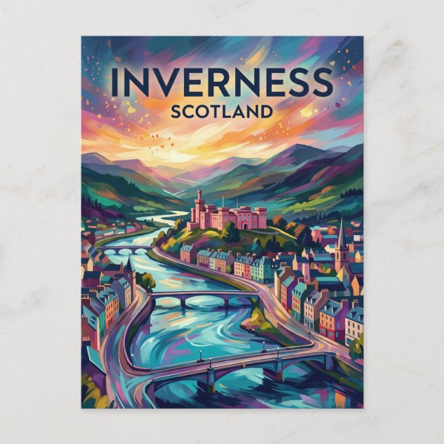 Inverness Scotland Postcard (Front)