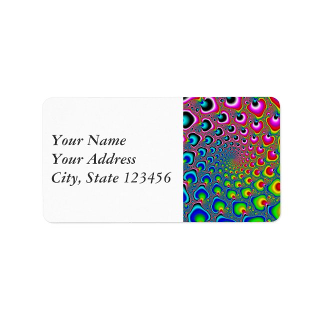 Inverse Spiral Label (Front)