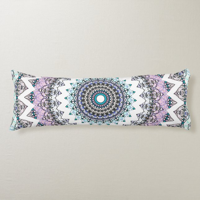 Invert Balance Mandala 2 Body Pillow (Front)