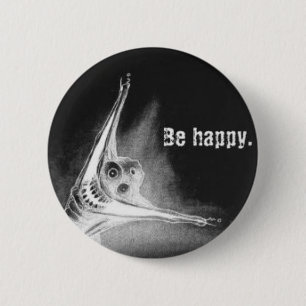 Invert Grinsen 2 Inch Round Button