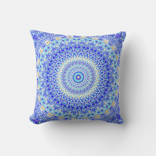Invert Lost Mandala Throw Pillow