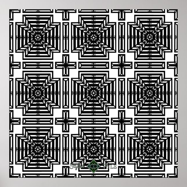 Invert Reflect Wallpaper Poster (Front)