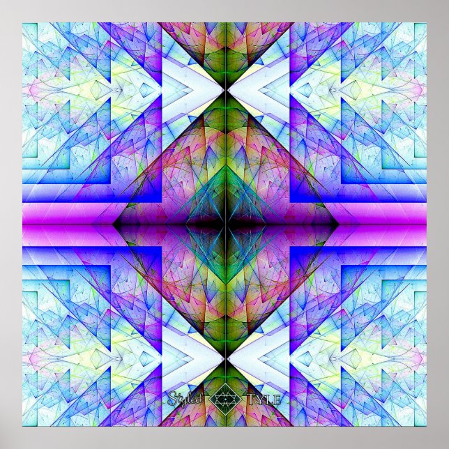 Invert Triangle Prism Poster (Front)