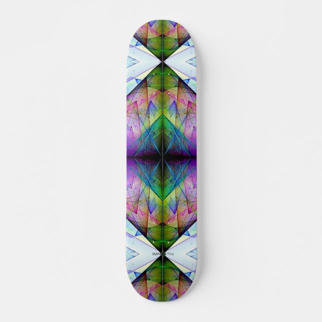 Invert Triangle Prism Skateboard (Front)