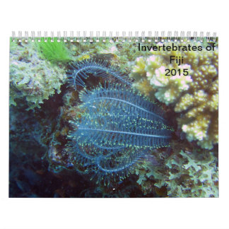 Invertebrates of Fiji 2015 Calender Calendar