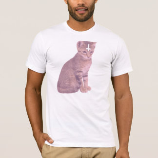 Inverted Cross Kitten Bella Canvas Shirt