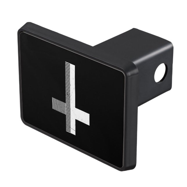Inverted Cross Trailer Hitch Cover (Top Right)