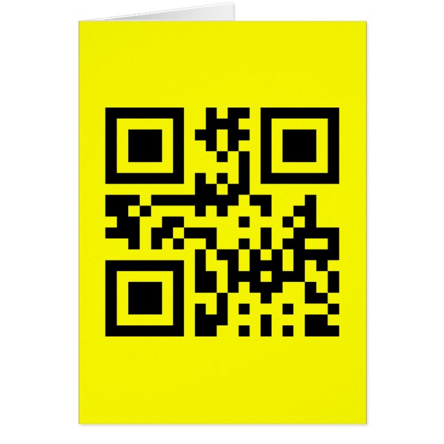 Inverted ☻ Happy Face -- QR Code (Front)
