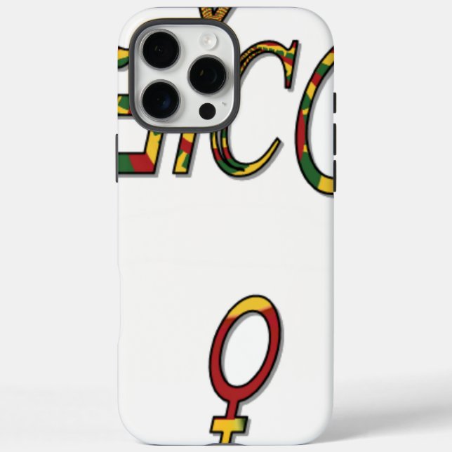 Inverted "OFFICIAL" Female Symbol Art Print Case-Mate iPhone Case (Back)