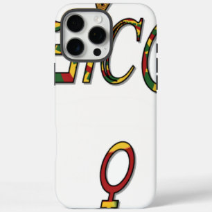 Inverted "OFFICIAL" Female Symbol   Bold Minimalis iPhone 16 Pro Max Case