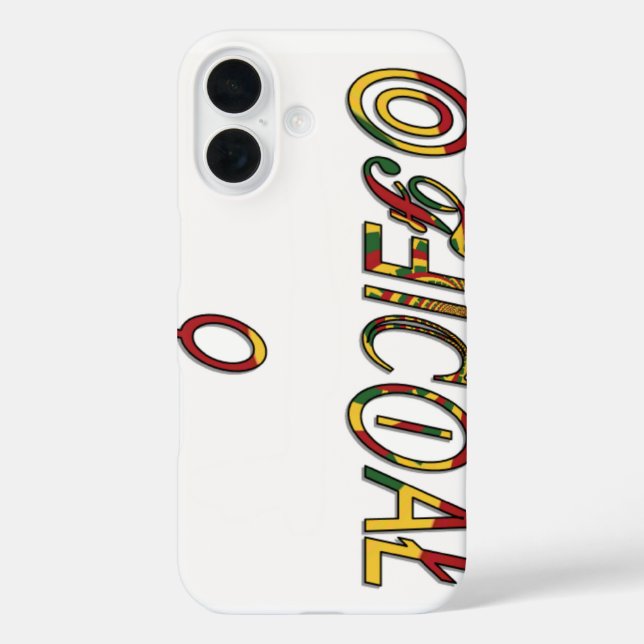 Inverted "OFFICIAL" Female Symbol | Bold Minimalis Case-Mate iPhone Case (Back)