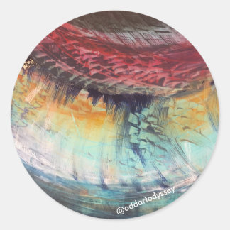 Inverted Rainbow Sticker