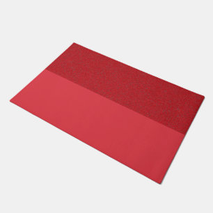 Inverted Tomato Red Dual-Finish Mat – Customizable
