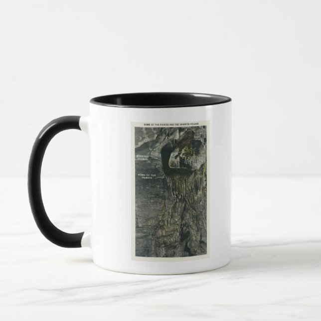Inverted Village and Home of the Fairies View Mug (Left)