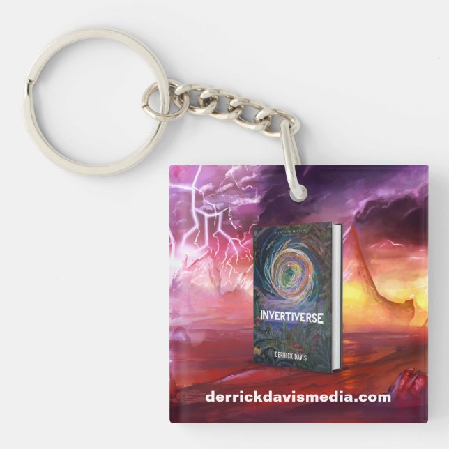 Invertiverse / Derrick Davis Media - Keychain (Front)