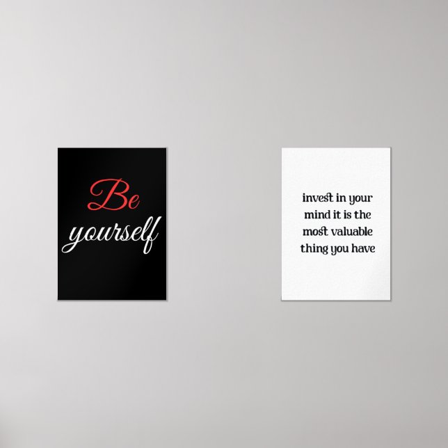 Invest in your mind, it is the most valuable thing (Front)