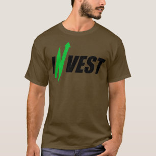 Invest Stock Market Trading Day Money Investing T-Shirt