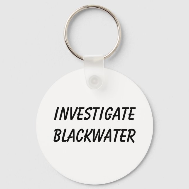 Investigate Blackwater Keychain (Front)